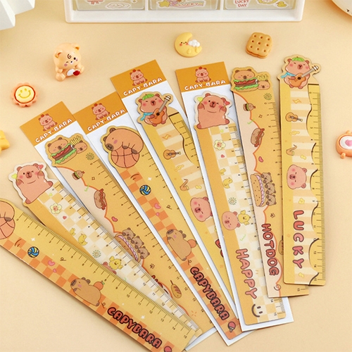 [아트필드] 카피바라 마그네틱 자 15cm