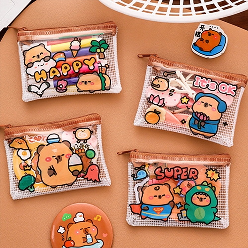 [아트필드] 카피바라 미니 매쉬 파우치