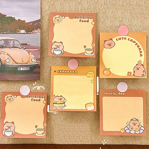 [아트필드] 카피바라 사각 메모지