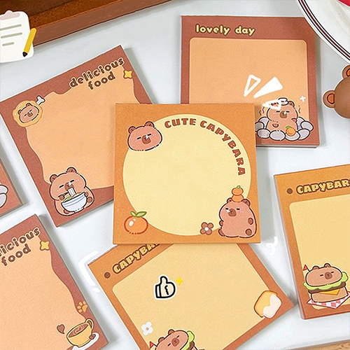 [아트필드] 카피바라 사각 메모지