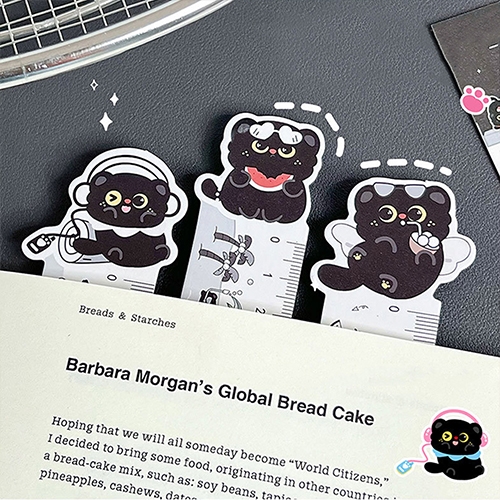 [아트필드] 쿠키냥 다기능 마그네틱 자 15cm