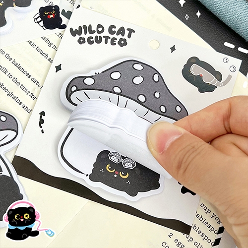 [아트필드] 쿠키냥 모양 점착 메모지