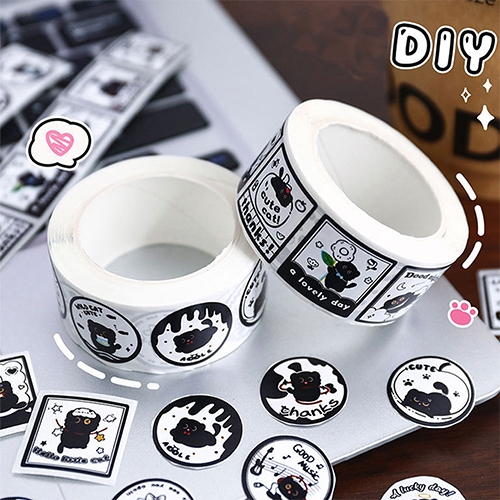 [아트필드] 쿠키냥 롤스티커