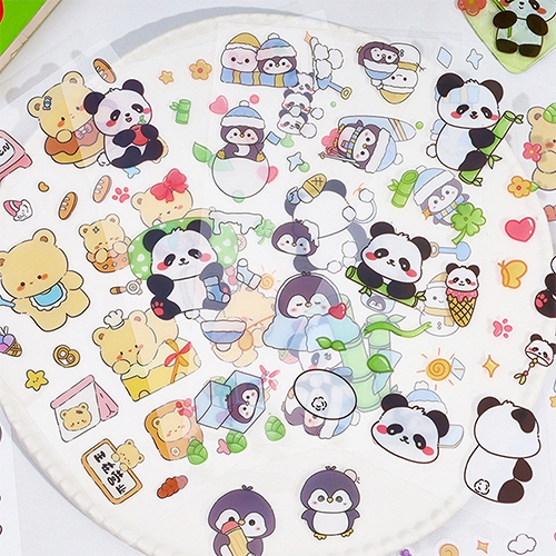 [아트필드] 애니멀 프렌즈 스티커 4매