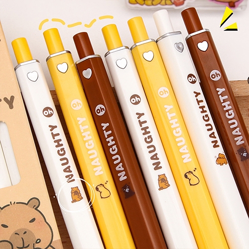 [아트필드] 개구쟁이 카피바라 중성펜 0.5mm