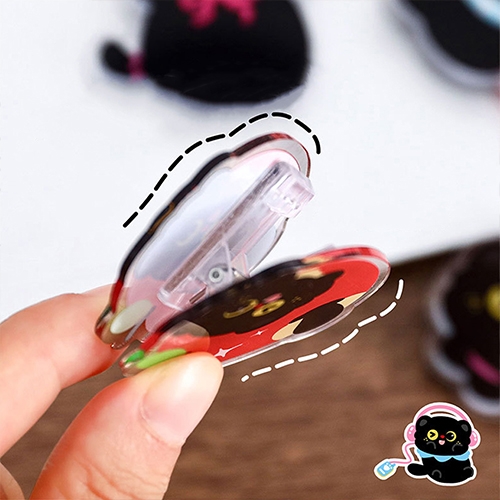 [아트필드] 쿠키냥 양면 아크릴 집게