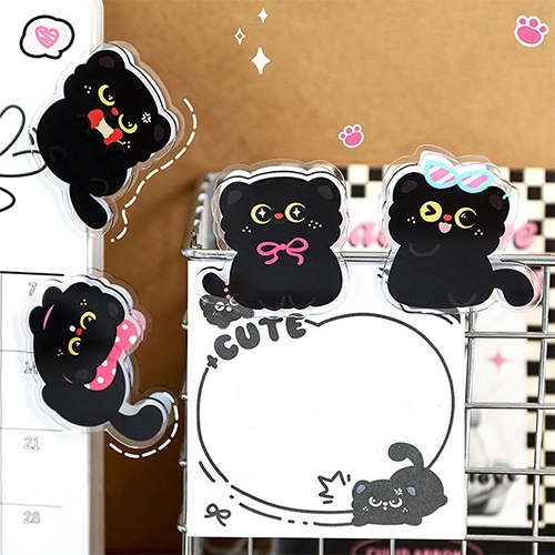 [아트필드] 쿠키냥 양면 아크릴 집게