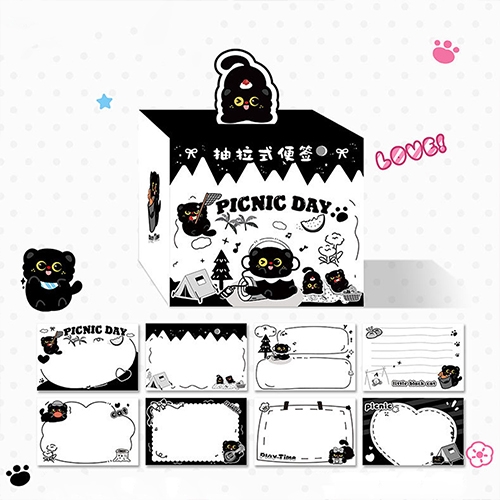 [아트필드] 쿠키냥 스티커 메모상자 128매