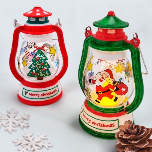 [탑키드] 겨울 크리스마스 캠핑 LED 미니 랜턴 꾸미기