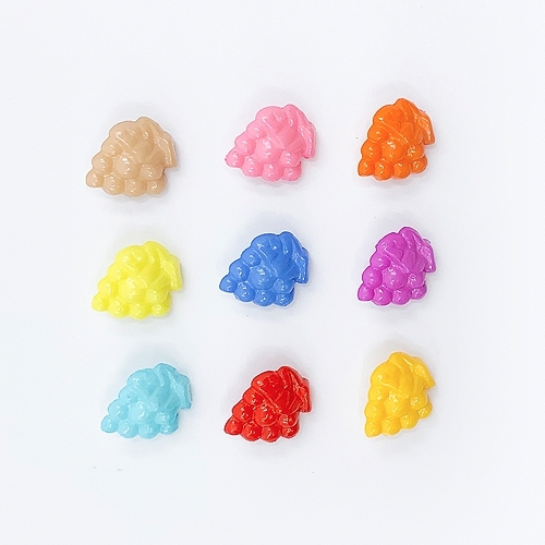 [대원피앤피] 플라스틱 단추 15mm 포도(2종 택1/부자재/비즈공예)