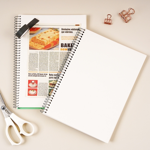 찌덕이 무지 연습장 스프링 무선노트 공책