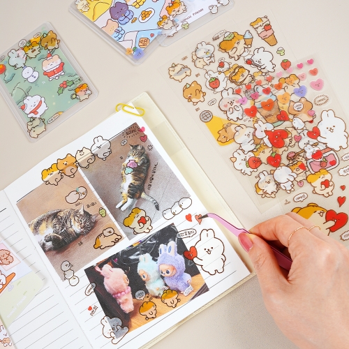 햄치 와글와글 스티커팩