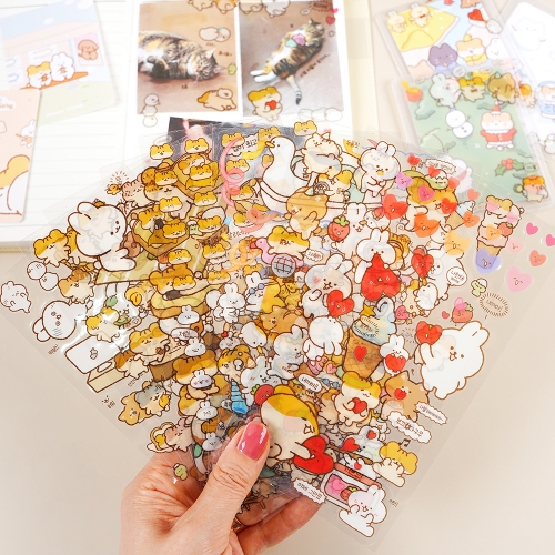 햄치 와글와글 스티커팩