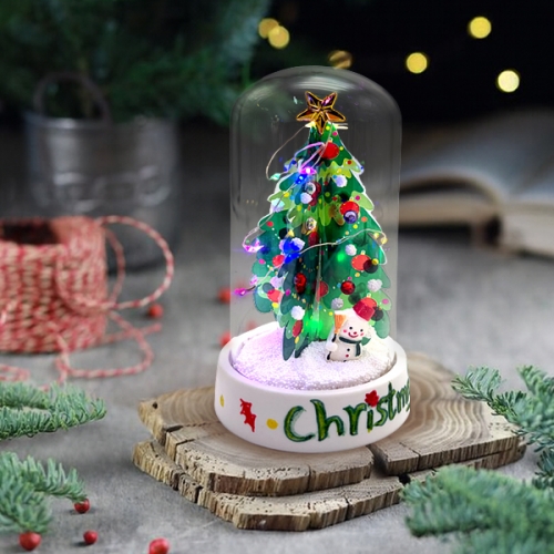 [탑키드] 크리스마스 트리 아크릴돔 무드등 만들기