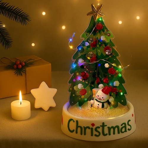 [탑키드] 크리스마스 트리 아크릴돔 무드등 만들기