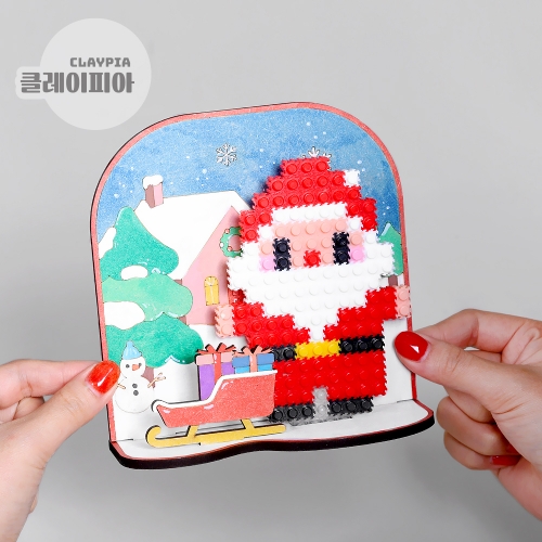 크리스마스 MDF 디폼블럭 패키지