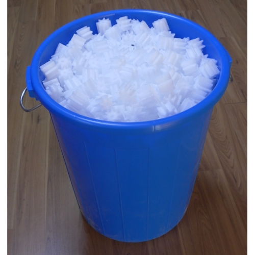 눈결정체모양 별폼폼이 눈폼폼이(대)-1천개입 비닐포장