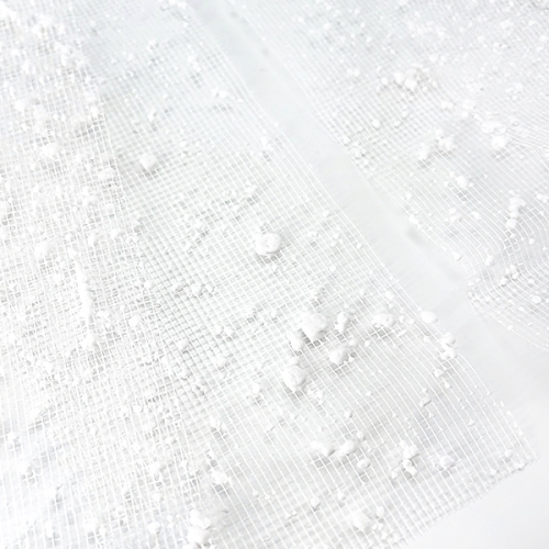 [탑키드] 눈송이 장식 눈꽃 망사 포장지(약 50cm X 3.6m)