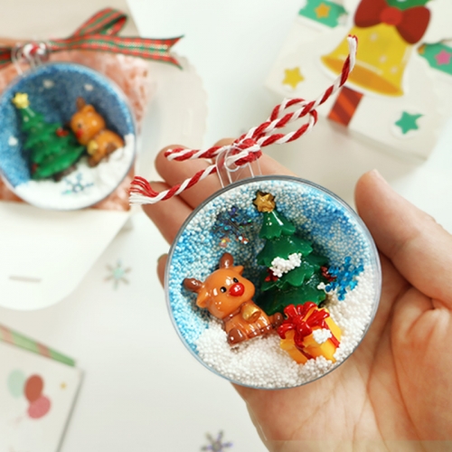 크리스 돔 키링 5set