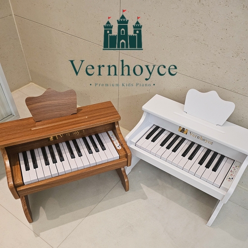 레노피아 베른호이체 25건반 피아노 (화이트/우드)