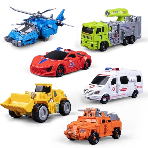 레스큐 합체봇6 (6개)