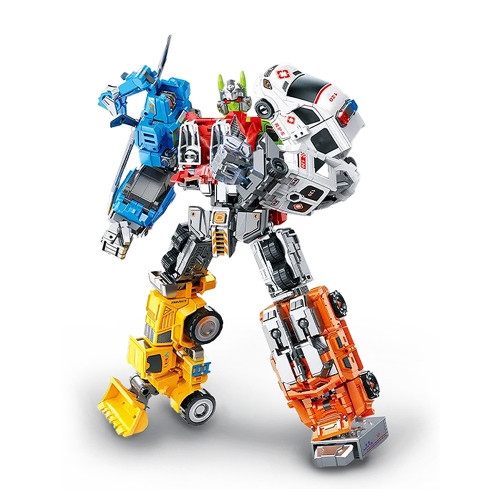 레스큐 합체봇6 (6개)