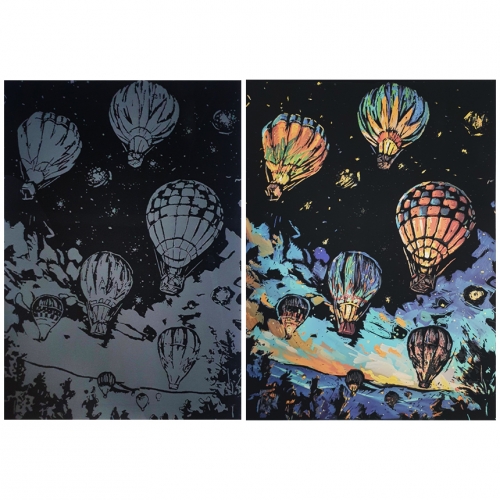 창의쑥쑥 아트플레이 스크래치 페이퍼 A4 크기