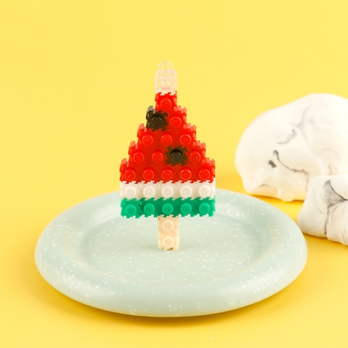 메이크문구 유니블럭 미니 수박