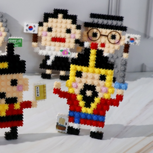 메이크문구 유니블럭 미니 이순신