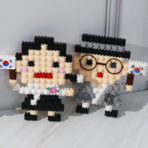 메이크문구 유니블럭 미니 유관순