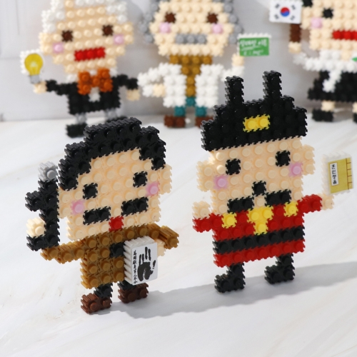 메이크문구 유니블럭 미니 안중근