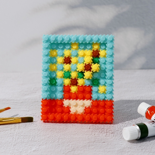 메이크문구 유니블럭 해바라기