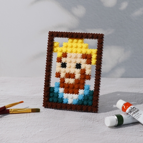 메이크문구 유니블럭 고흐의 자화상