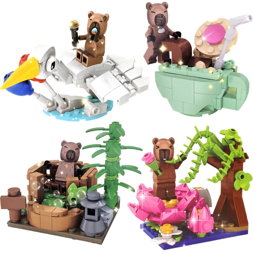 카피바라 데일리블럭 (4개)