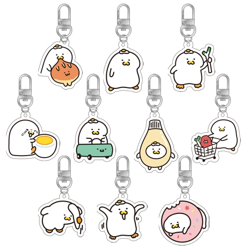 찌덕이 아크릴 랜덤 키링 뽑기