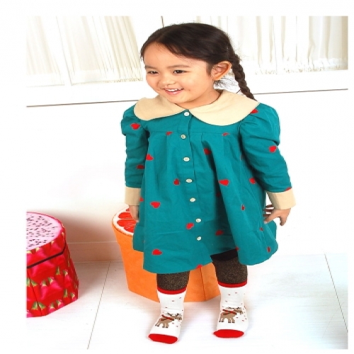 크리스마스아동양말(대)(1p) 크리스마스양말,어린이양말,선물양말