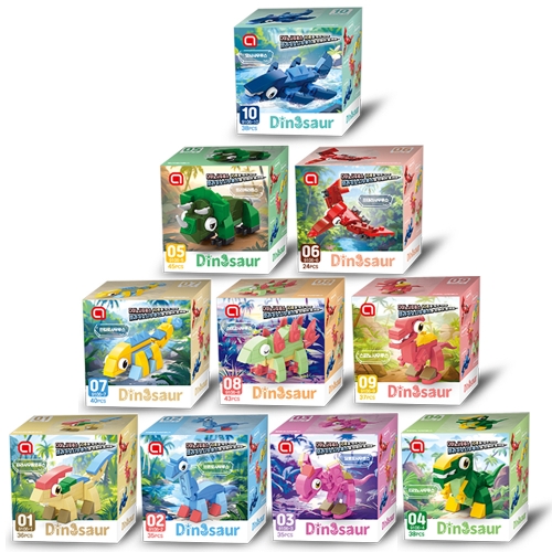 다이노소어블럭 (10개)
