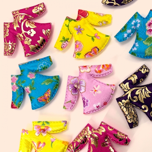 [탑키드] 한복 당의 저고리 초음파 장식