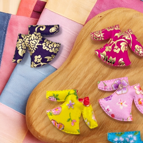 [탑키드] 한복 당의 저고리 초음파 장식