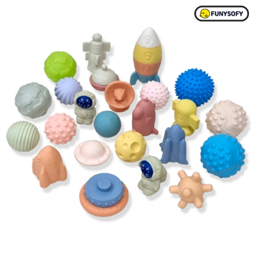 퍼니소피 소프트 우주 감각볼 블럭 세트 (보관함포함)