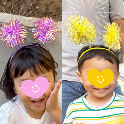 팡팡 폭죽 파티머리띠