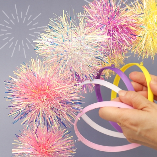 팡팡 폭죽 파티머리띠