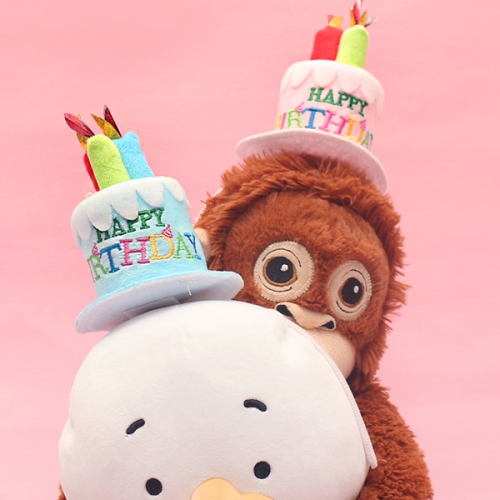 생일 케이크 모자 머리띠