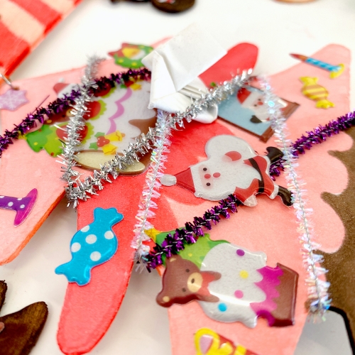 크리스마스 산타편지방문걸이 만들기