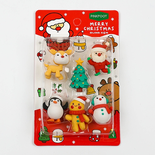 3000 크리스마스미니어쳐지우개