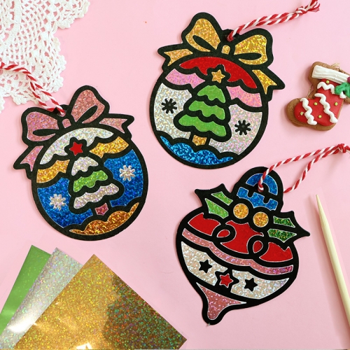 포일아트 크리스 오너먼트 5set (10개입)