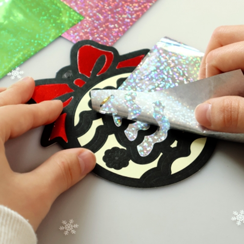 포일아트 크리스 오너먼트 5set (10개입)