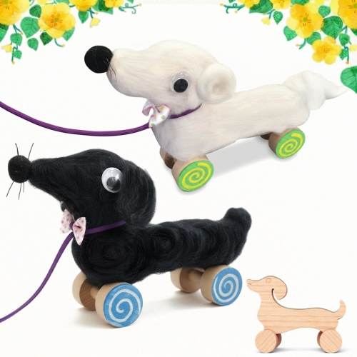 바퀴달린 산책강아지