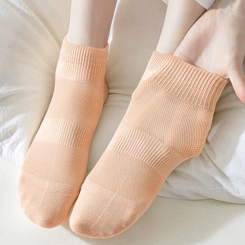 파스텔 코튼 무압박 발목양말 6종세트