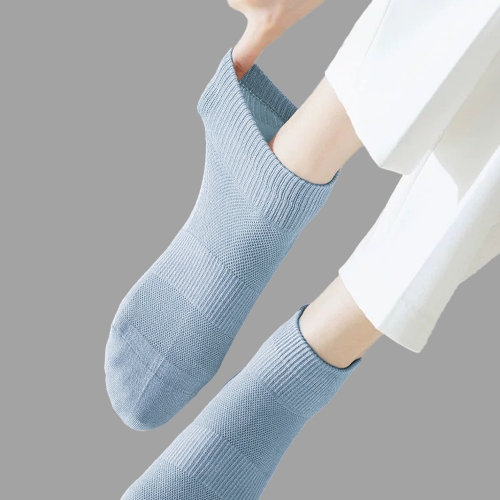 파스텔 코튼 무압박 발목양말 6종세트